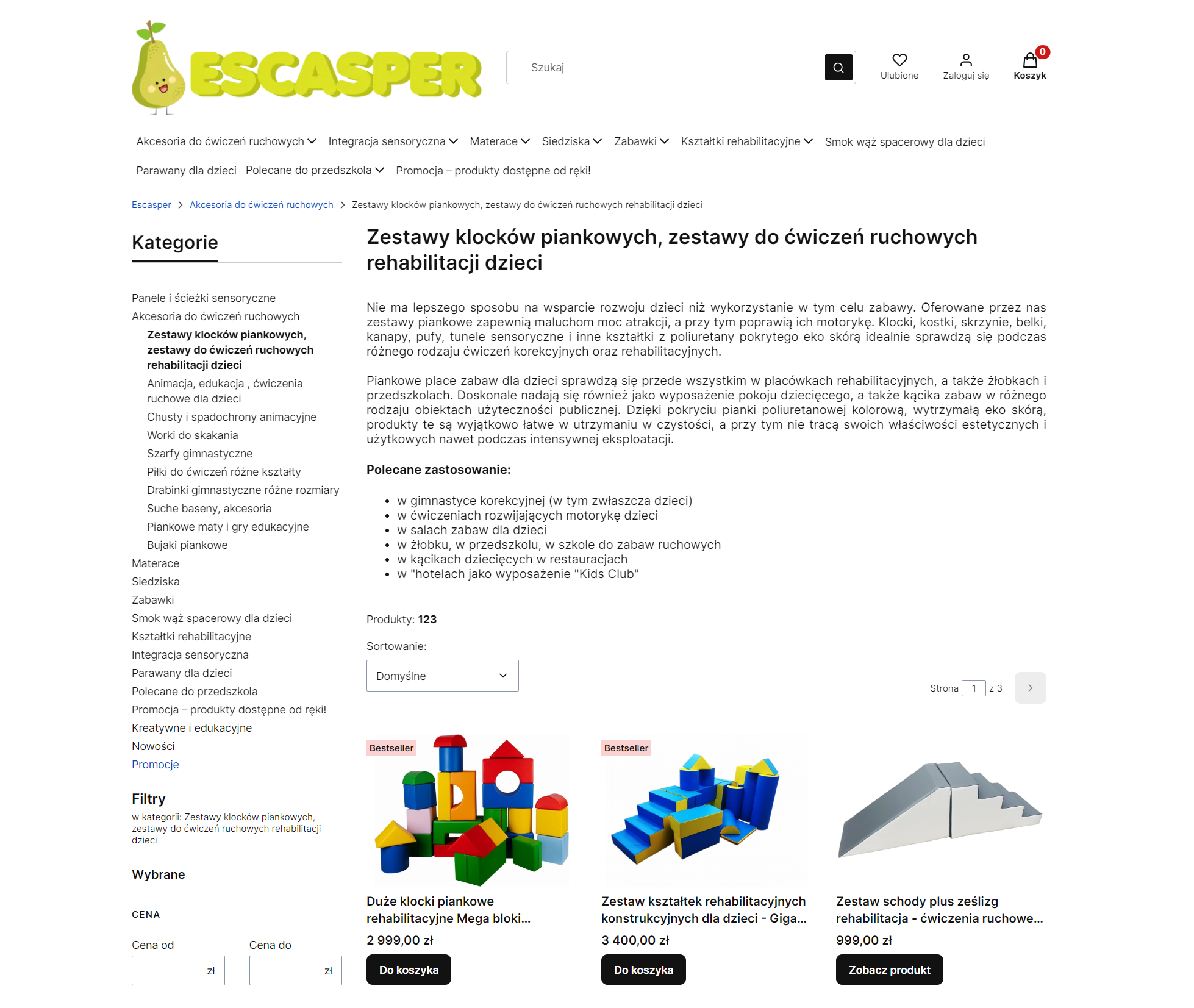 Jak klocki piankowe wspierają terapię ruchową u dzieci?