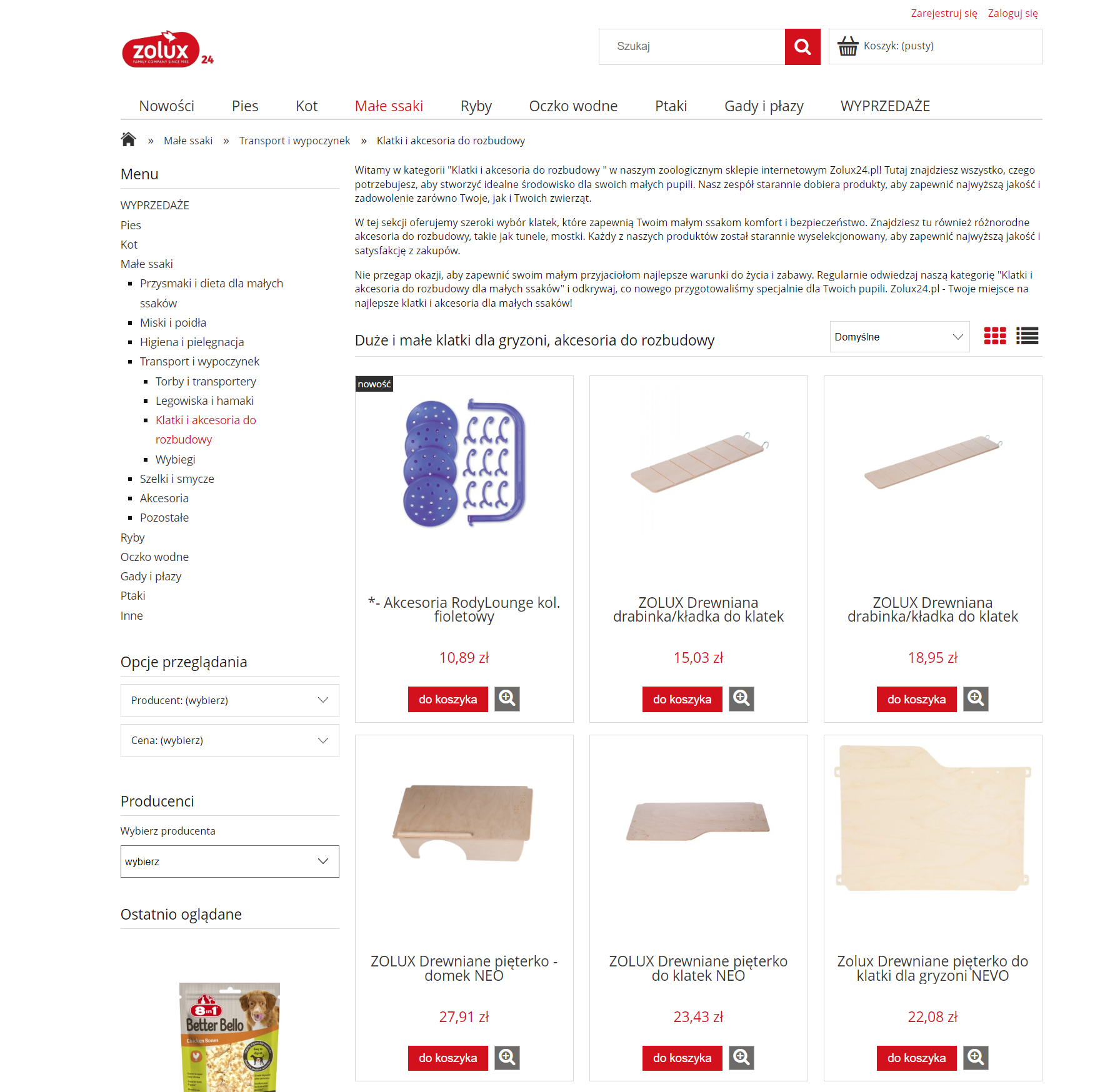 Jak urządzić dużą klatkę dla gryzonia? Podpowiadamy!