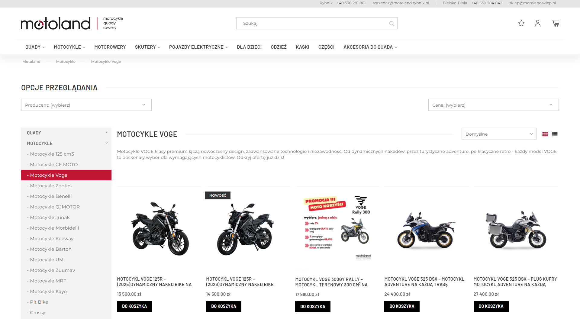 Motocykle Voge jako alternatywa dla japońskich marek - czy warto zaufać nowemu graczowi?